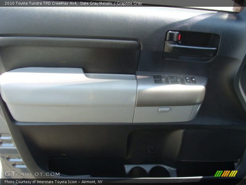 Slate Gray Metallic / Graphite Gray 2010 Toyota Tundra TRD CrewMax 4x4