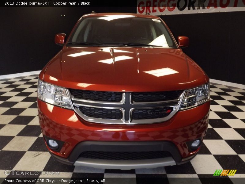 Copper Pearl / Black 2013 Dodge Journey SXT