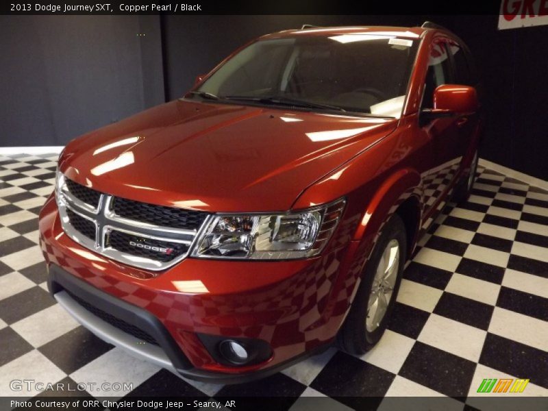 Copper Pearl / Black 2013 Dodge Journey SXT