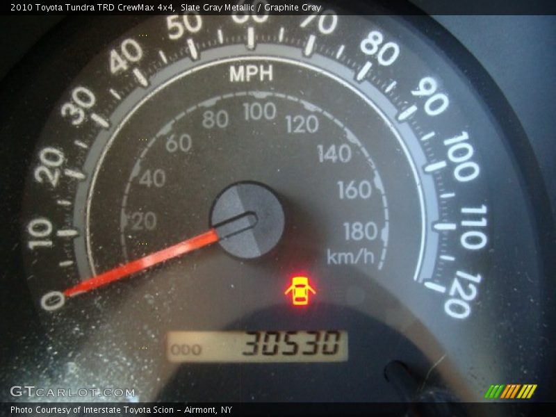 Slate Gray Metallic / Graphite Gray 2010 Toyota Tundra TRD CrewMax 4x4