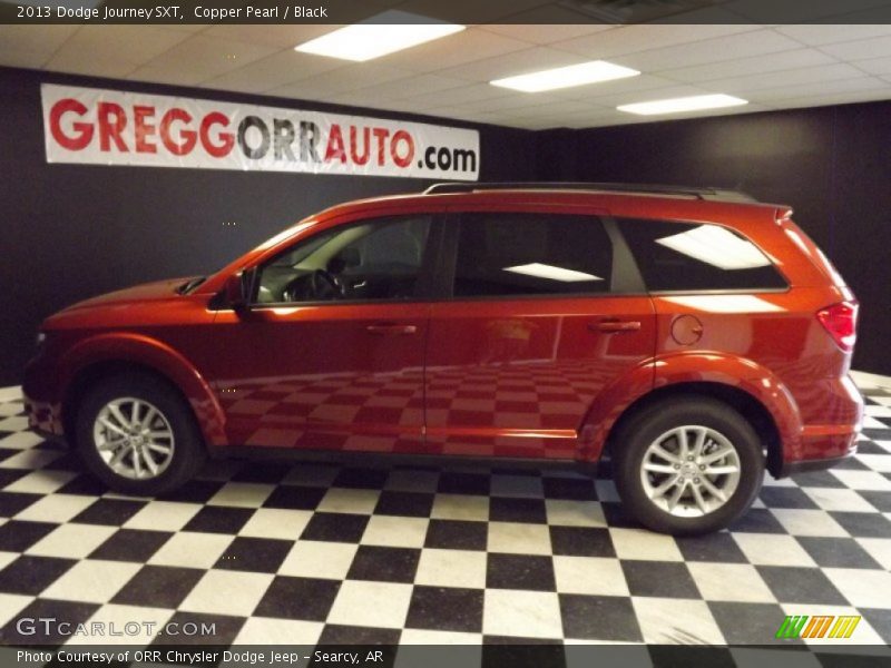 Copper Pearl / Black 2013 Dodge Journey SXT
