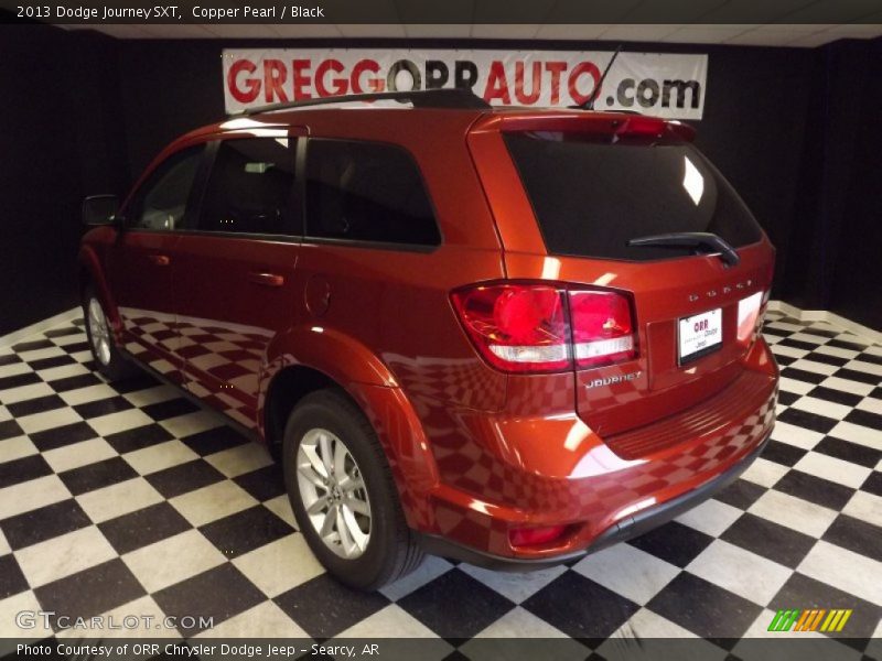 Copper Pearl / Black 2013 Dodge Journey SXT