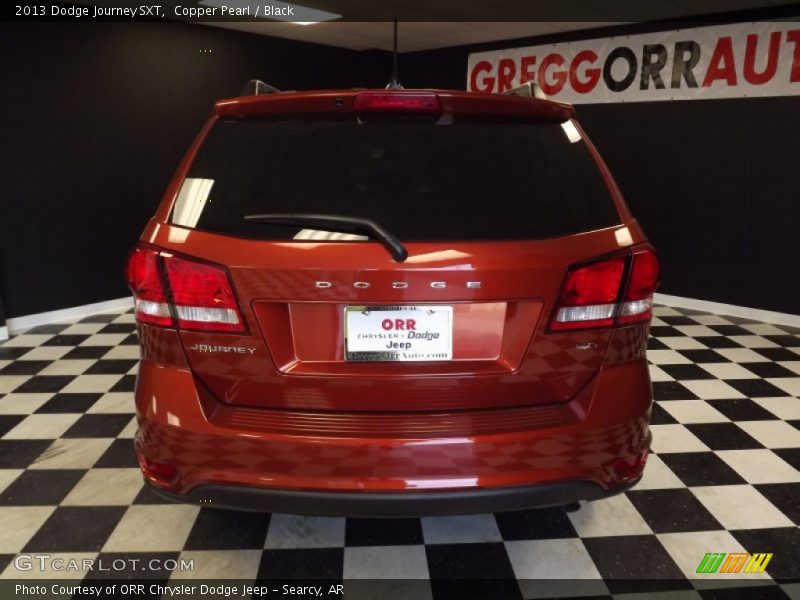 Copper Pearl / Black 2013 Dodge Journey SXT