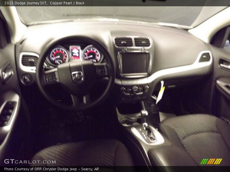 Copper Pearl / Black 2013 Dodge Journey SXT