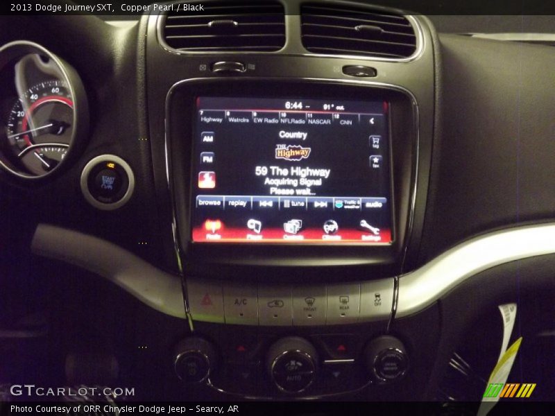 Copper Pearl / Black 2013 Dodge Journey SXT