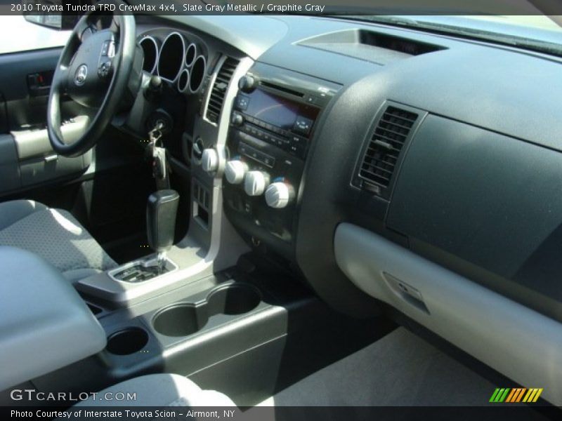 Slate Gray Metallic / Graphite Gray 2010 Toyota Tundra TRD CrewMax 4x4