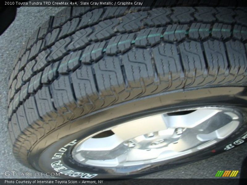 Slate Gray Metallic / Graphite Gray 2010 Toyota Tundra TRD CrewMax 4x4