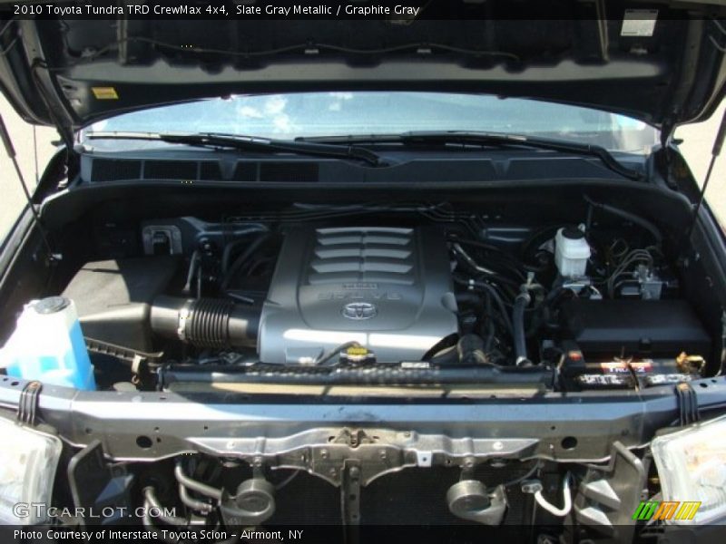 Slate Gray Metallic / Graphite Gray 2010 Toyota Tundra TRD CrewMax 4x4