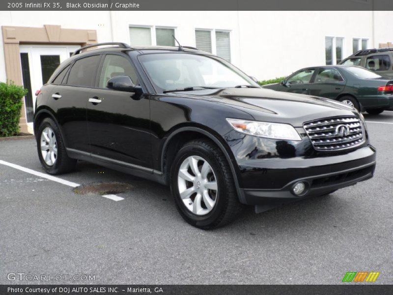 Black Obsidian / Graphite 2005 Infiniti FX 35
