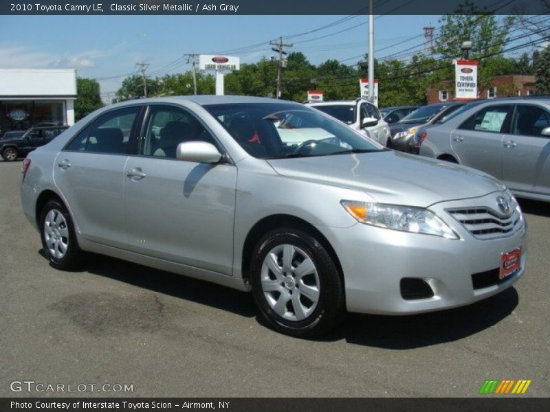 Classic Silver Metallic / Ash Gray 2010 Toyota Camry LE