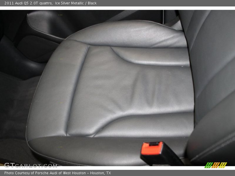 Ice Silver Metallic / Black 2011 Audi Q5 2.0T quattro