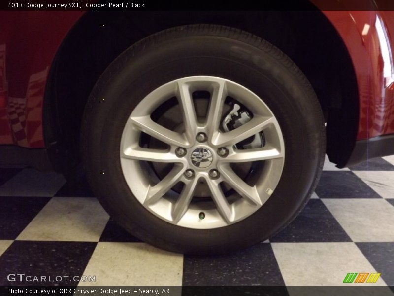 Copper Pearl / Black 2013 Dodge Journey SXT
