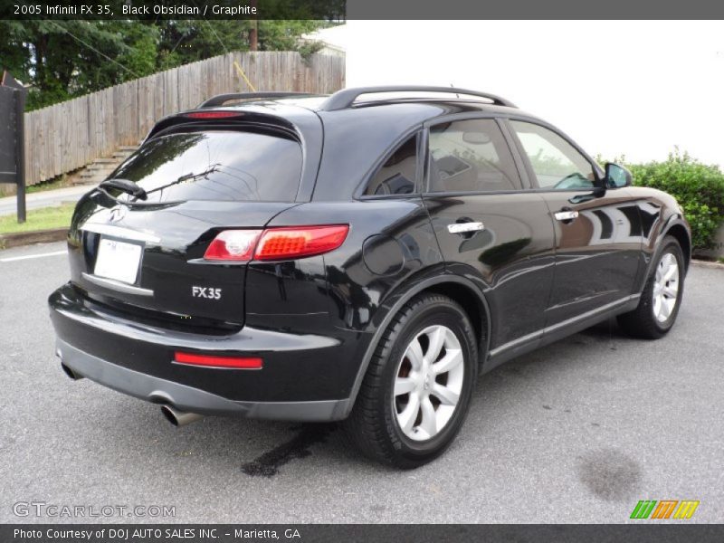 Black Obsidian / Graphite 2005 Infiniti FX 35