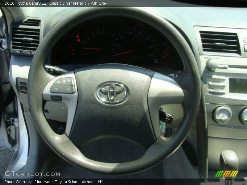 Classic Silver Metallic / Ash Gray 2010 Toyota Camry LE