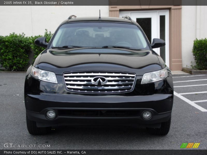Black Obsidian / Graphite 2005 Infiniti FX 35