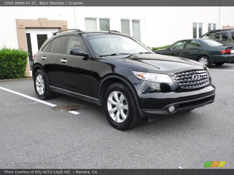 Black Obsidian / Graphite 2005 Infiniti FX 35