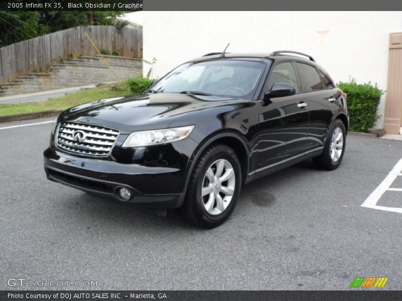 Black Obsidian / Graphite 2005 Infiniti FX 35