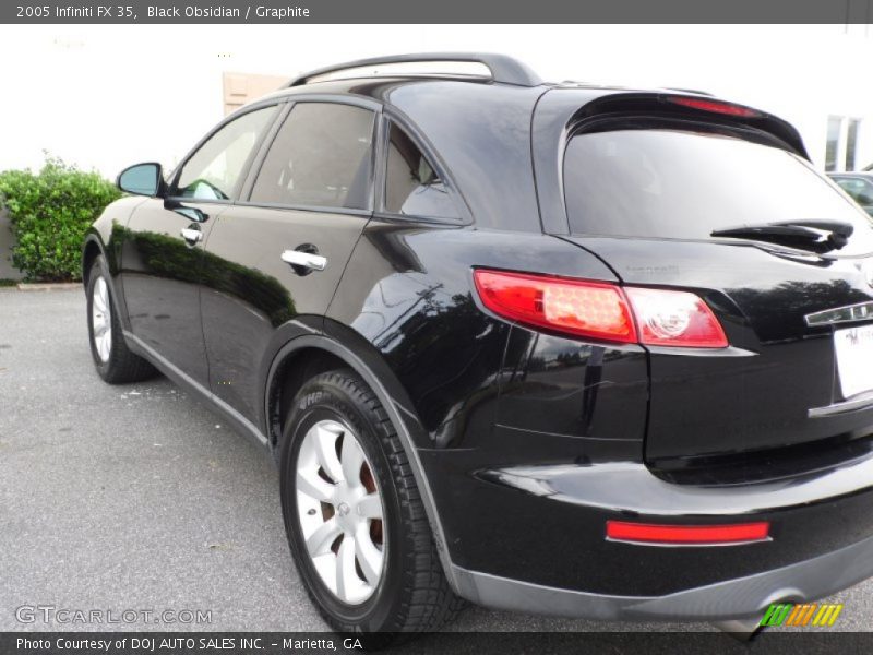 Black Obsidian / Graphite 2005 Infiniti FX 35