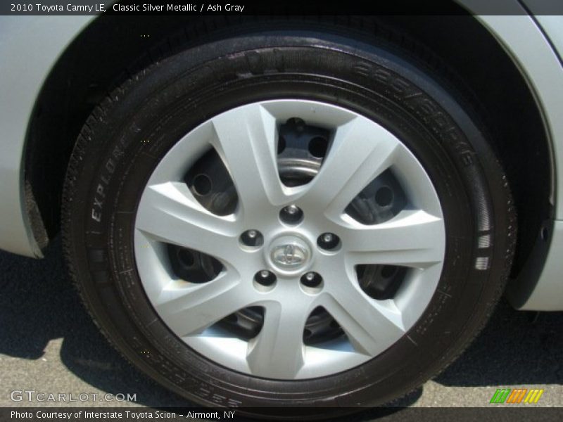 Classic Silver Metallic / Ash Gray 2010 Toyota Camry LE