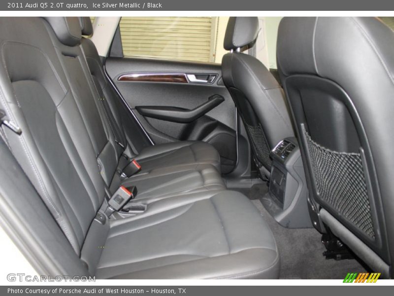 Ice Silver Metallic / Black 2011 Audi Q5 2.0T quattro