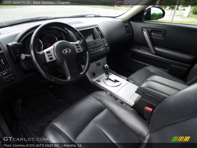 Black Obsidian / Graphite 2005 Infiniti FX 35