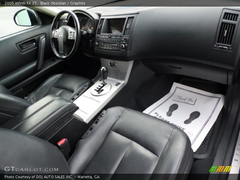 Black Obsidian / Graphite 2005 Infiniti FX 35