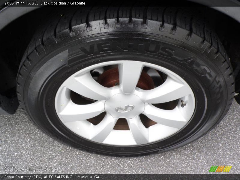 Black Obsidian / Graphite 2005 Infiniti FX 35