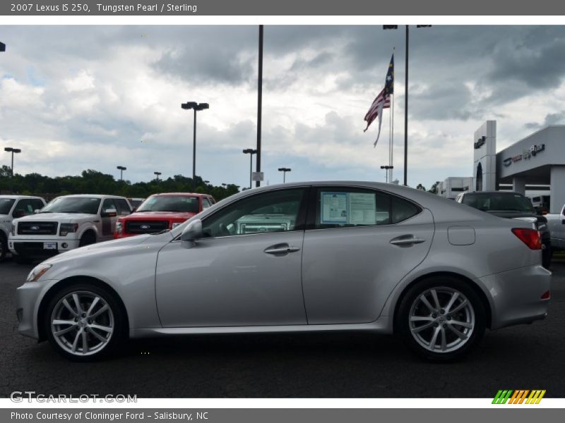 Tungsten Pearl / Sterling 2007 Lexus IS 250
