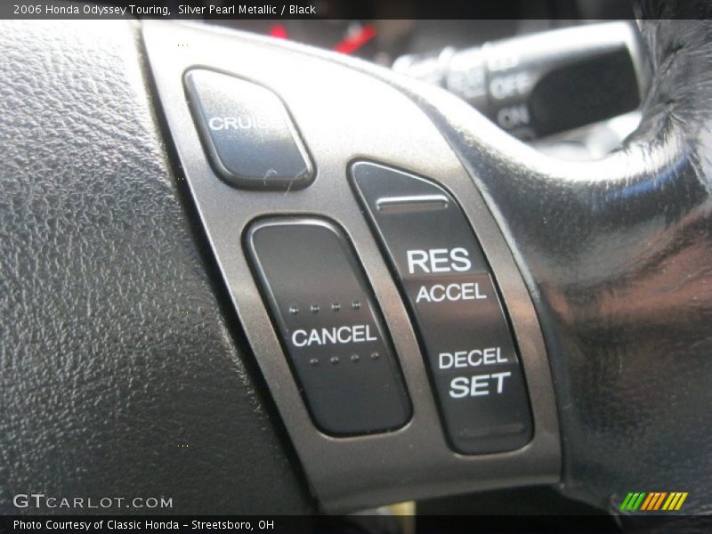 Silver Pearl Metallic / Black 2006 Honda Odyssey Touring