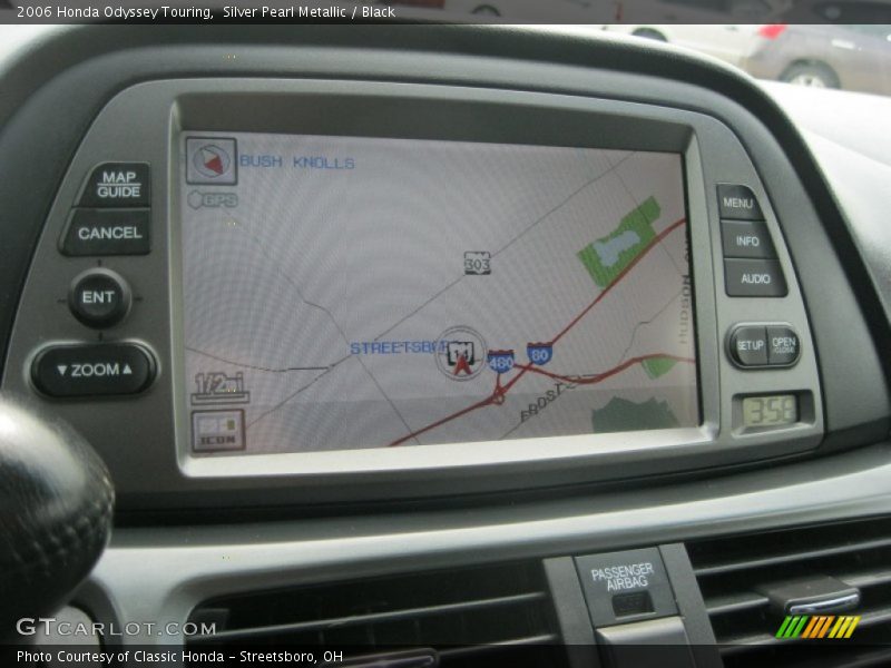 Silver Pearl Metallic / Black 2006 Honda Odyssey Touring