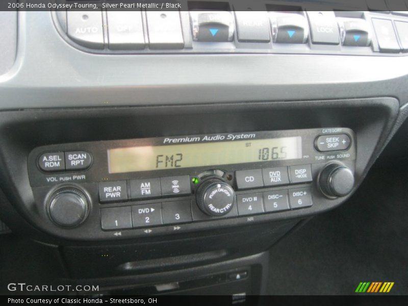 Silver Pearl Metallic / Black 2006 Honda Odyssey Touring
