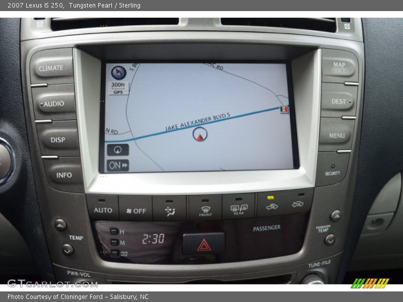 Tungsten Pearl / Sterling 2007 Lexus IS 250