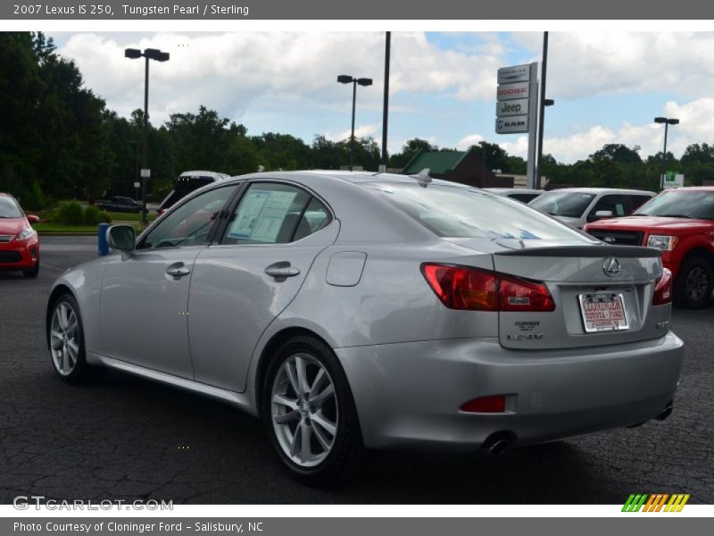 Tungsten Pearl / Sterling 2007 Lexus IS 250