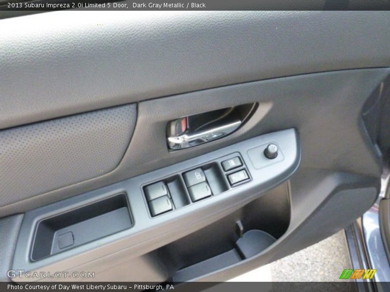 Dark Gray Metallic / Black 2013 Subaru Impreza 2.0i Limited 5 Door