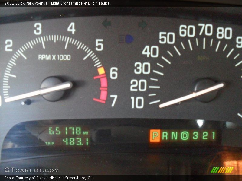 Light Bronzemist Metallic / Taupe 2001 Buick Park Avenue