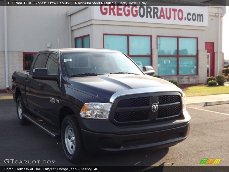 Maximum Steel Metallic / Black/Diesel Gray 2013 Ram 1500 Express Crew Cab 4x4