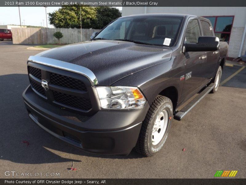 Maximum Steel Metallic / Black/Diesel Gray 2013 Ram 1500 Express Crew Cab 4x4