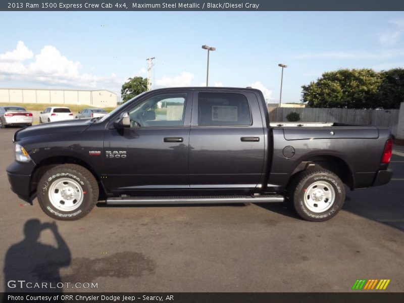 Maximum Steel Metallic / Black/Diesel Gray 2013 Ram 1500 Express Crew Cab 4x4