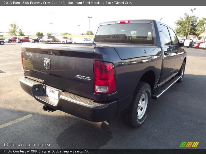 Maximum Steel Metallic / Black/Diesel Gray 2013 Ram 1500 Express Crew Cab 4x4