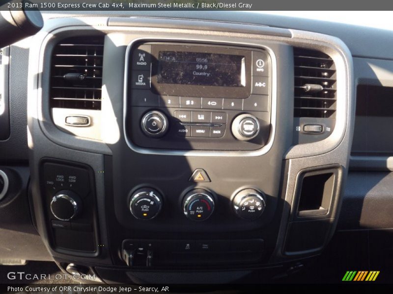 Maximum Steel Metallic / Black/Diesel Gray 2013 Ram 1500 Express Crew Cab 4x4
