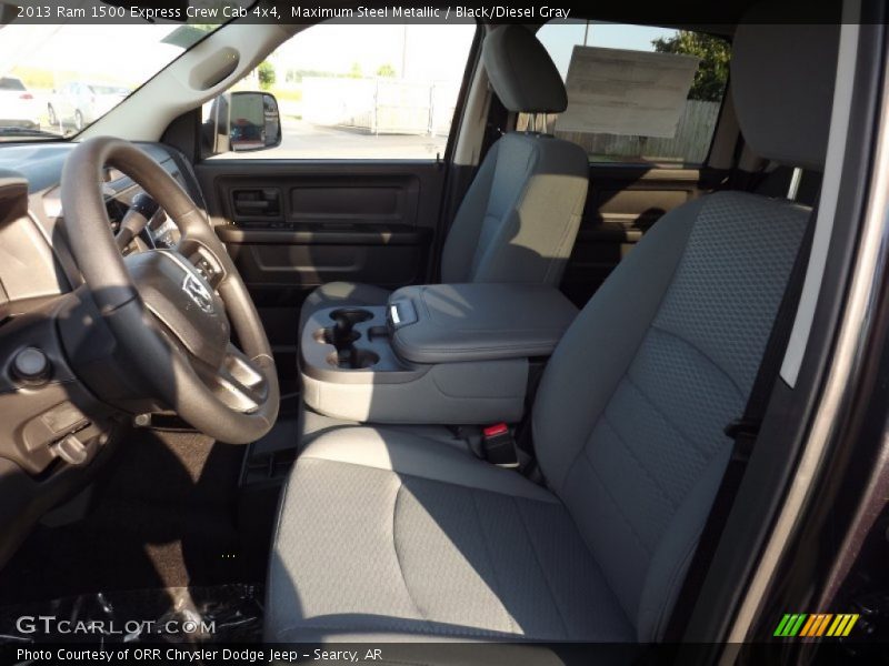 Maximum Steel Metallic / Black/Diesel Gray 2013 Ram 1500 Express Crew Cab 4x4