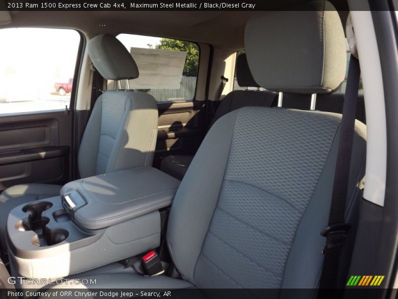Maximum Steel Metallic / Black/Diesel Gray 2013 Ram 1500 Express Crew Cab 4x4