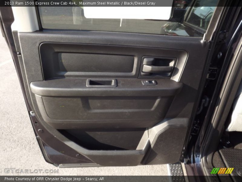 Maximum Steel Metallic / Black/Diesel Gray 2013 Ram 1500 Express Crew Cab 4x4