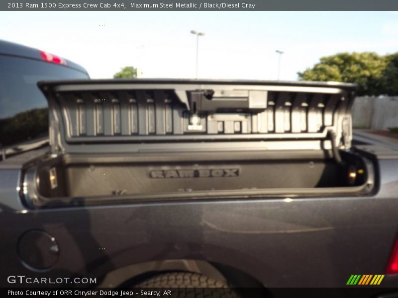 Maximum Steel Metallic / Black/Diesel Gray 2013 Ram 1500 Express Crew Cab 4x4