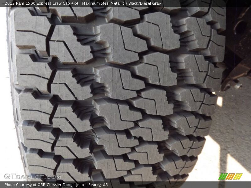 Maximum Steel Metallic / Black/Diesel Gray 2013 Ram 1500 Express Crew Cab 4x4