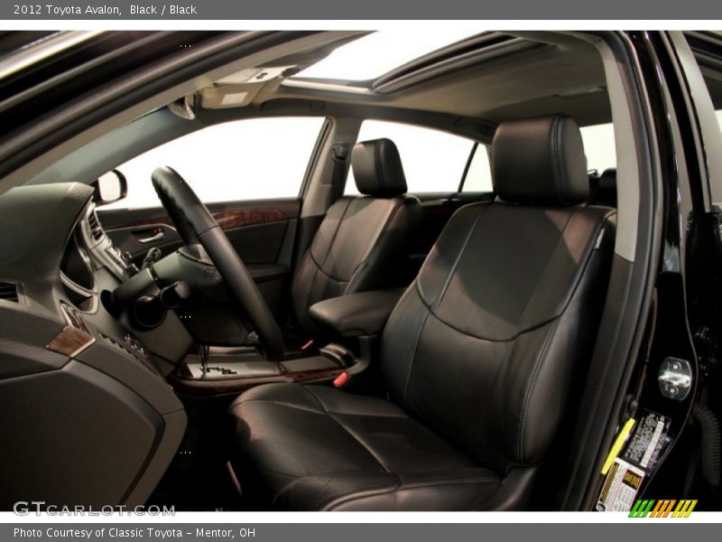 Black / Black 2012 Toyota Avalon