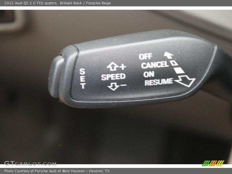 Brilliant Black / Pistachio Beige 2013 Audi Q5 3.0 TFSI quattro