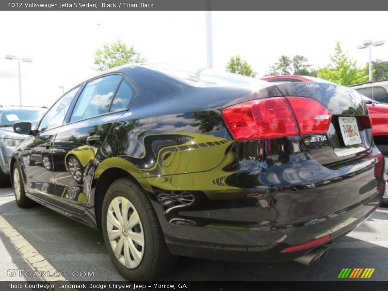 Black / Titan Black 2012 Volkswagen Jetta S Sedan