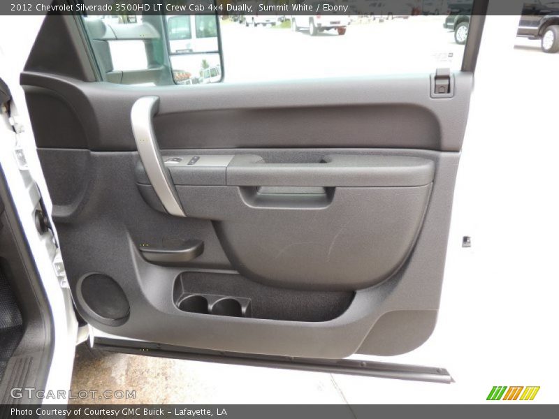 Summit White / Ebony 2012 Chevrolet Silverado 3500HD LT Crew Cab 4x4 Dually
