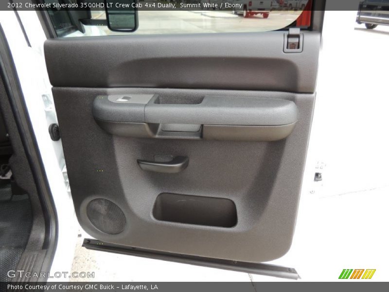 Summit White / Ebony 2012 Chevrolet Silverado 3500HD LT Crew Cab 4x4 Dually